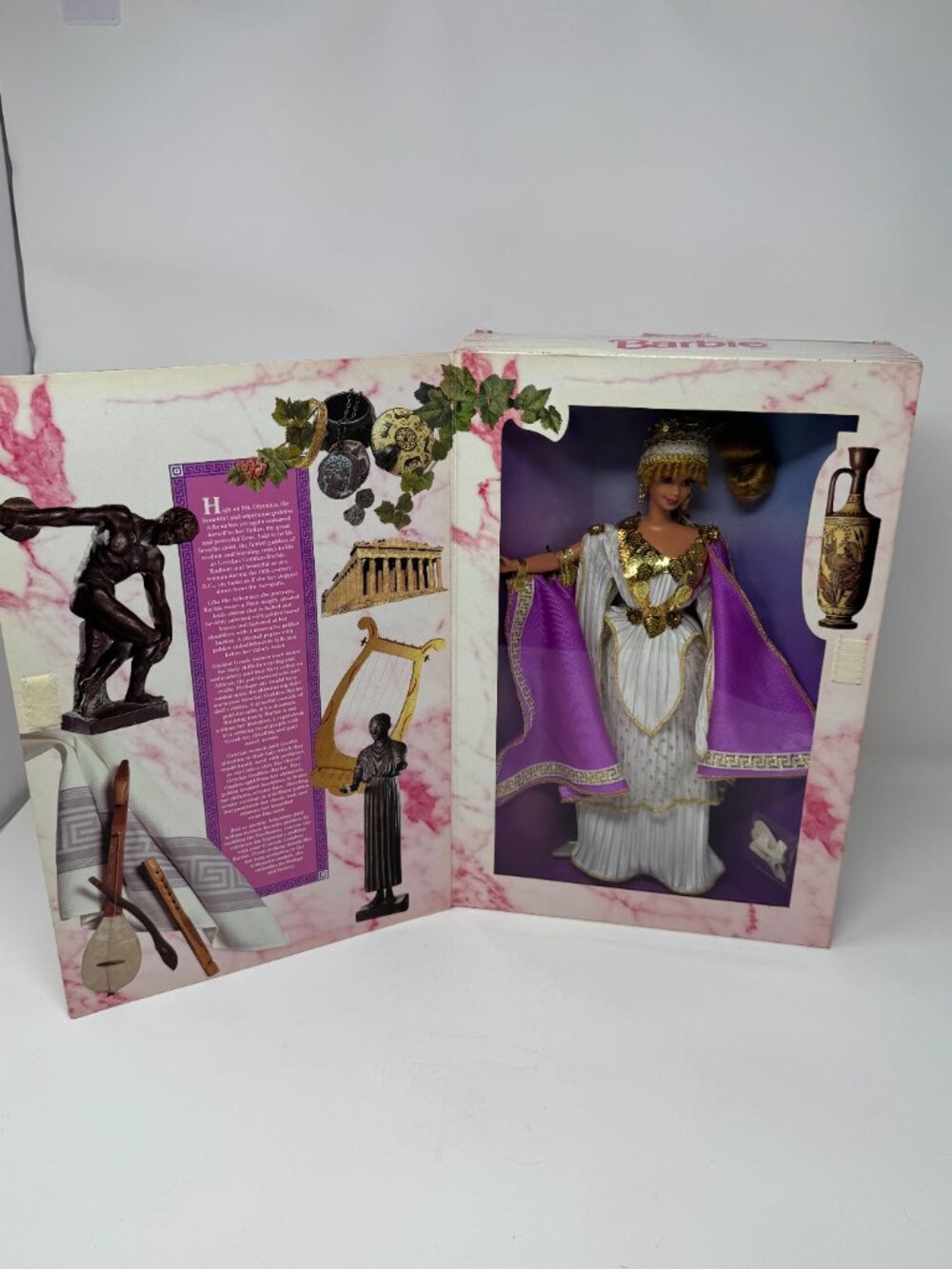 Vintage Grecian Goddess Barbie Great Eras Vol 7 Mattel 15005 Original Box